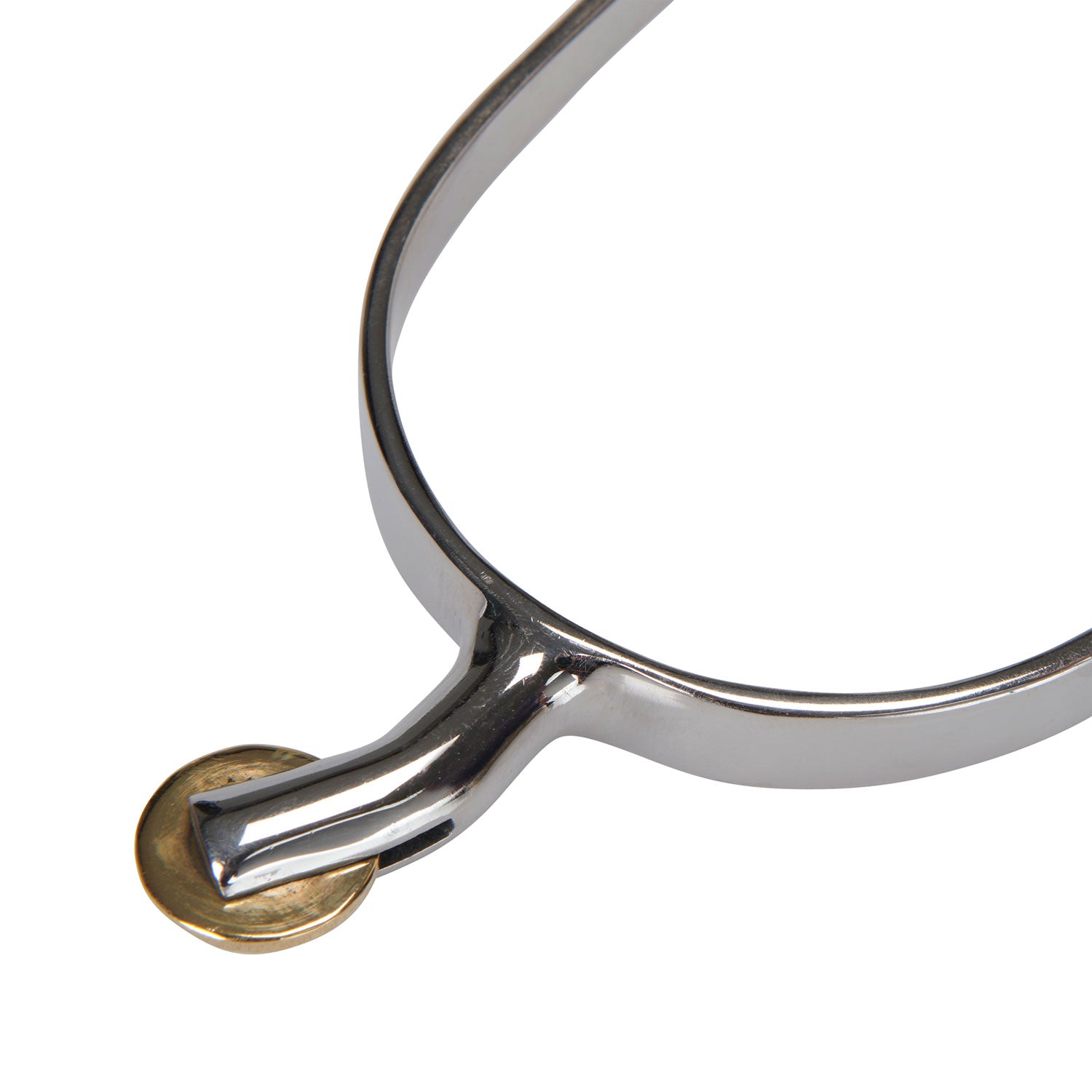 Equestro English Spurs With Horizontal Curved Rowel