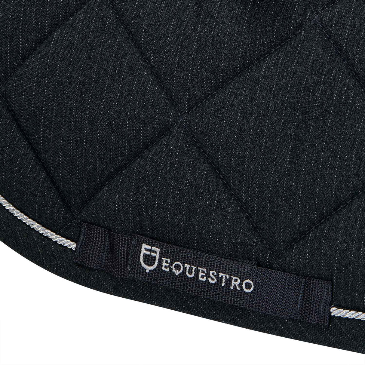 Equestro Pony Jumping Saddle Pad In Cotton With Trimmings