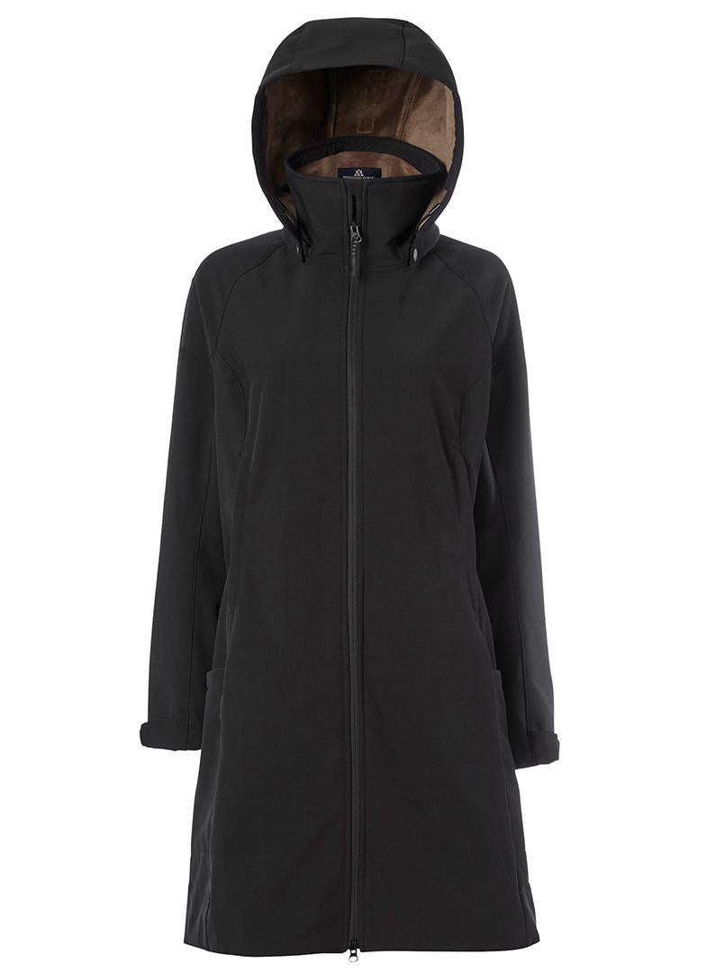 Mountain Horse Stella Softshell Parka #colour_black