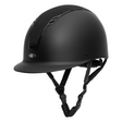 SWING H22 Riding Helmet #colour_black-matt-black-velvet