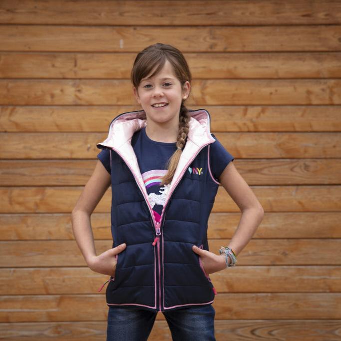 Equi-Kids Jade Reversible Sleeveless Jacket