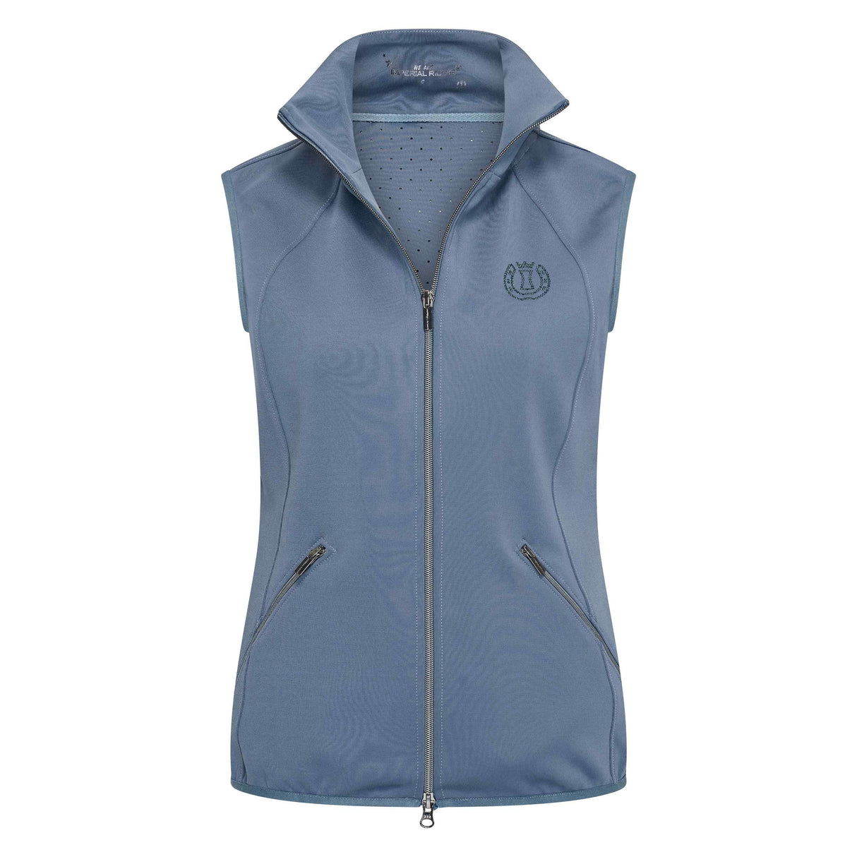 Imperial Riding Children's Sporty Air Tech Body Warmer #Colour_moonstone