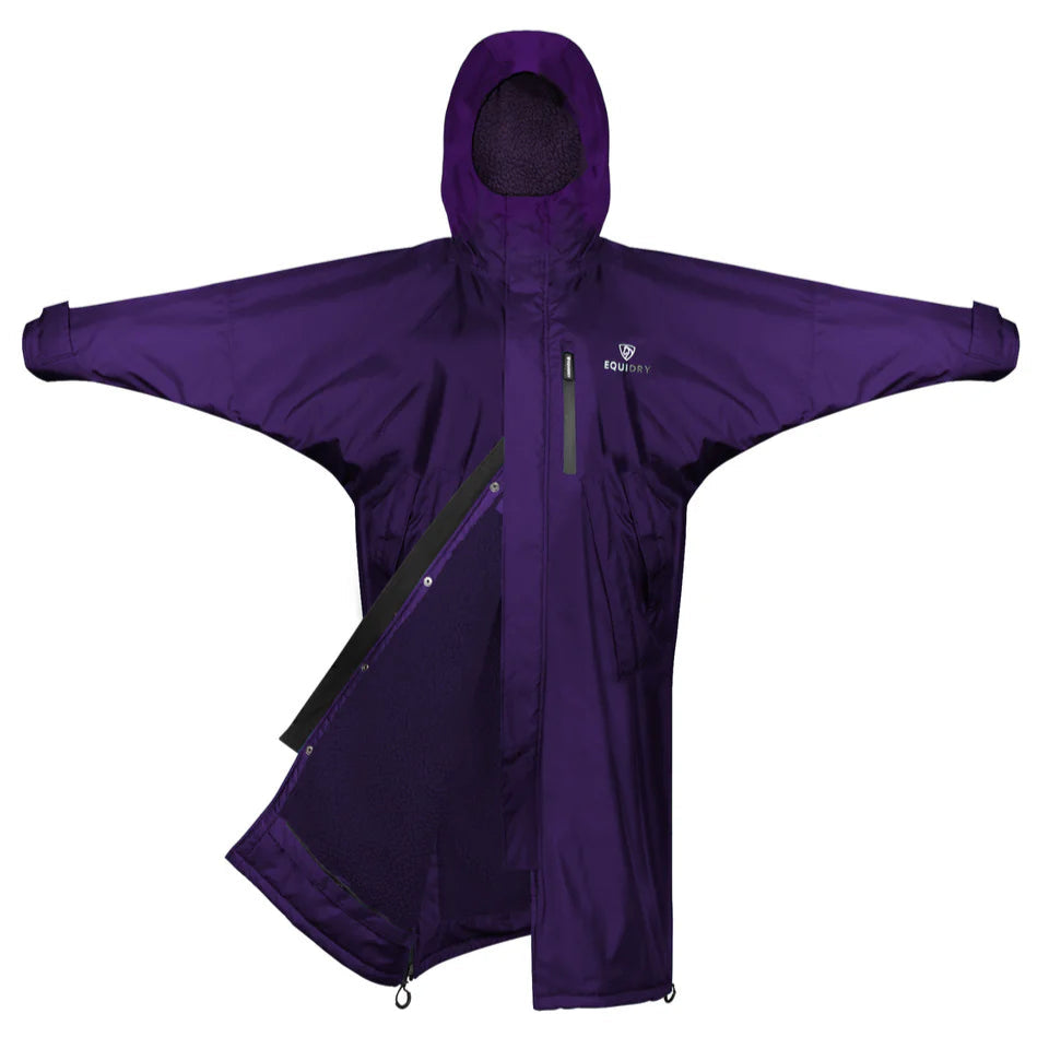 EQUIDRY Children's Thick Fleece Evolution #colour_purple-purple