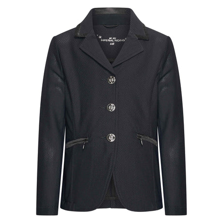 Imperial Riding Air Meshy Children's Competition Jacket #Colour_black