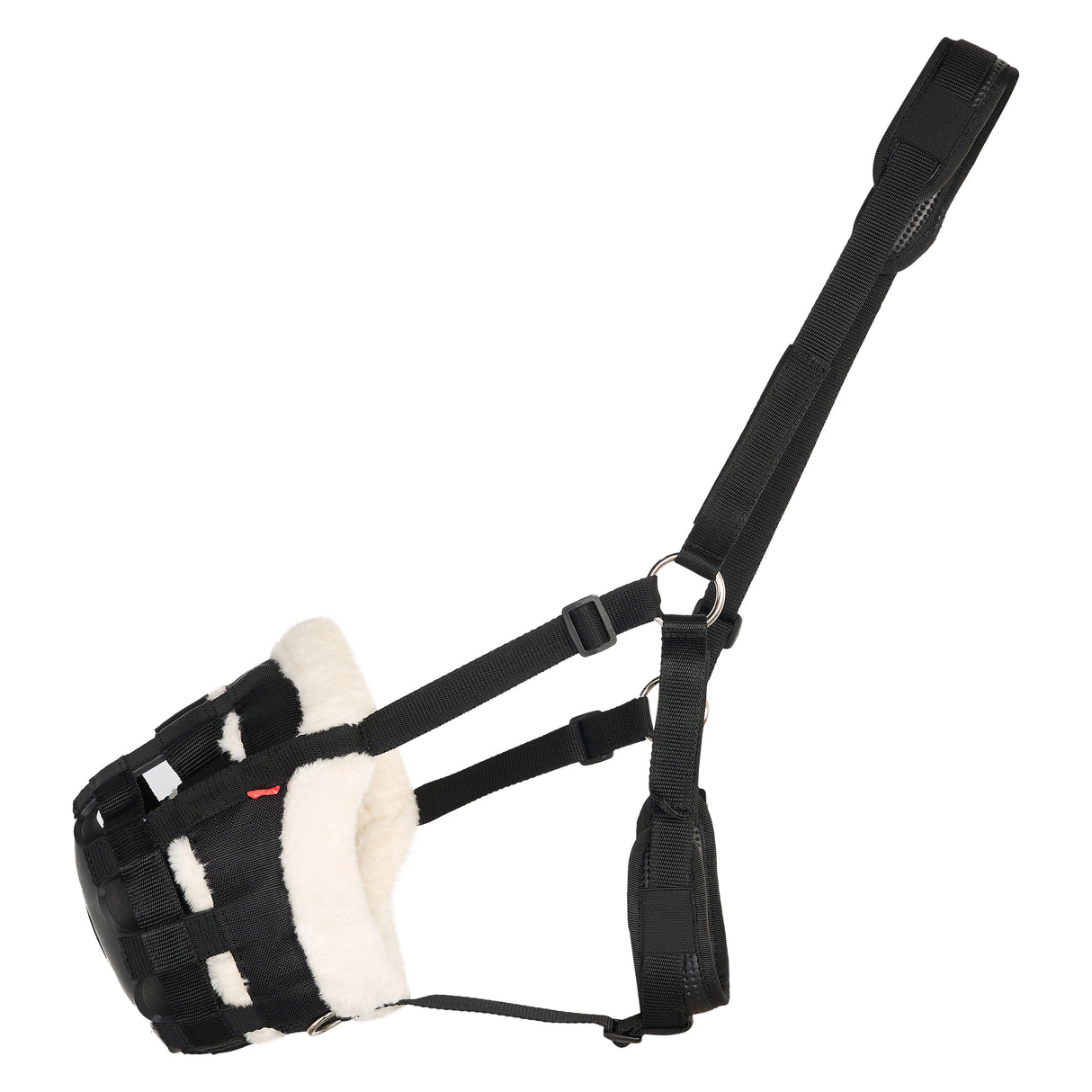 Imperial Riding Fur Grazing Muzzle #colour_black