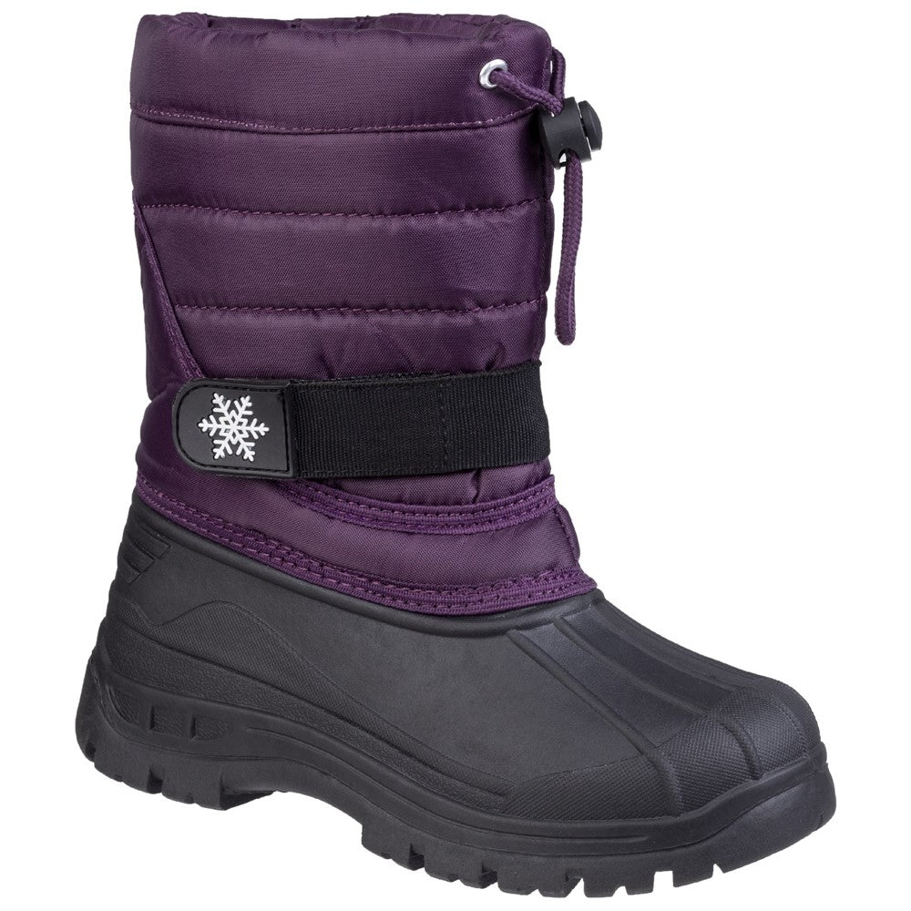 Cotswold Icicle Toggle Lace Snow Boot Kid