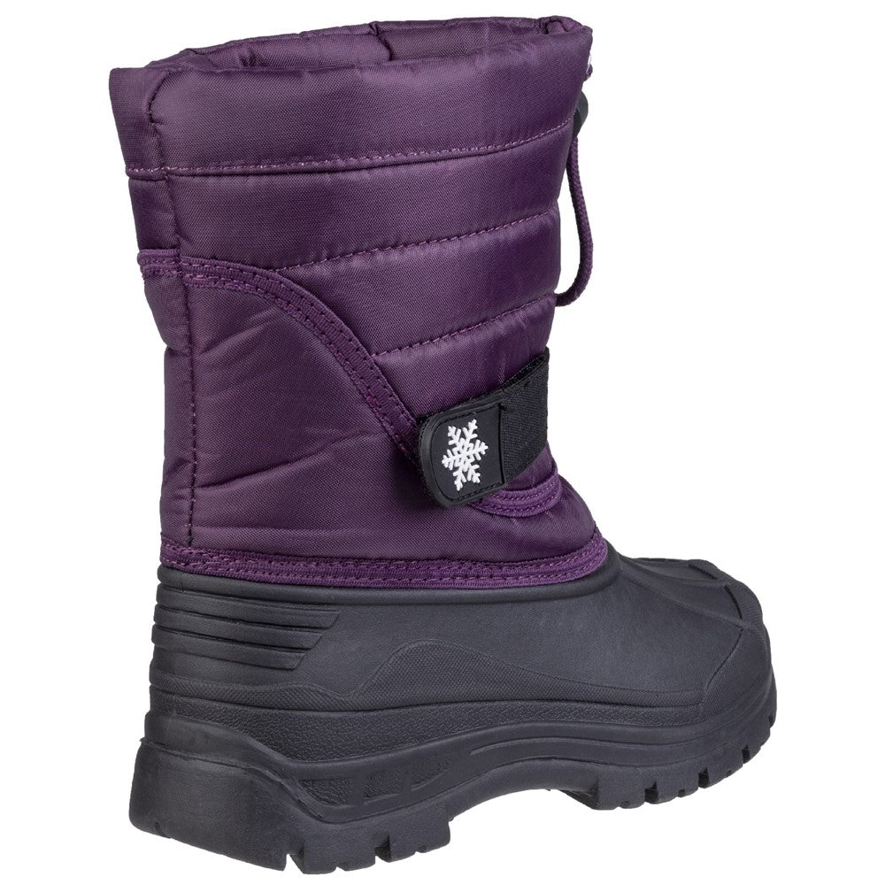 Cotswold Icicle Toggle Lace Snow Boot Kid