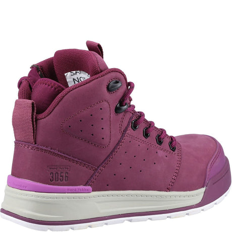 Hard Yakka 3056 PR Side Zip Safety Boot #colour_shiraz