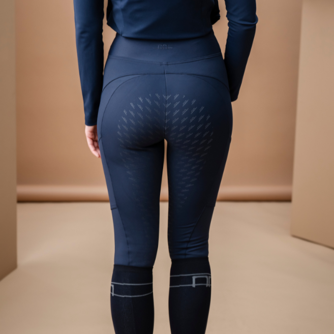 Alessandro Albanese Alba Brushed Riding Tight #colour_core-navy