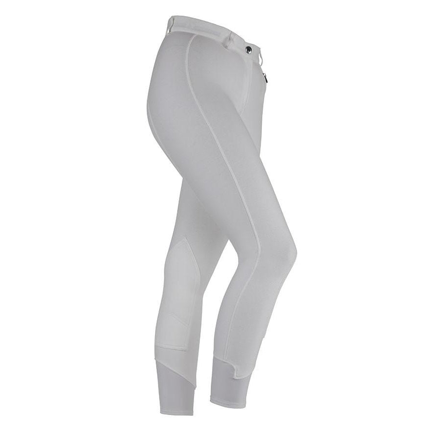 Shires Saddlehugger Breeches Maids #colour_white