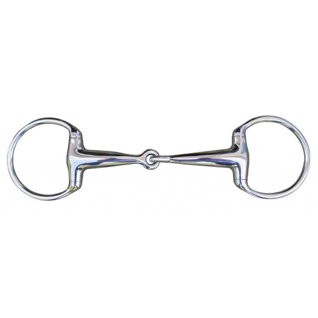 HKM Eggbutt Snaffle Stainless Steel 18mm