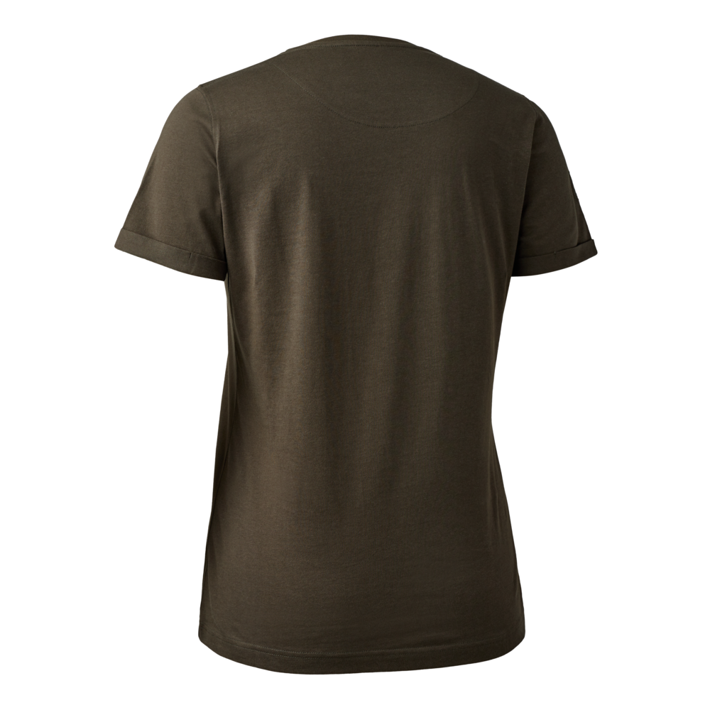Deerhunter Ella Ladies T-shirt #colour_adventure-green