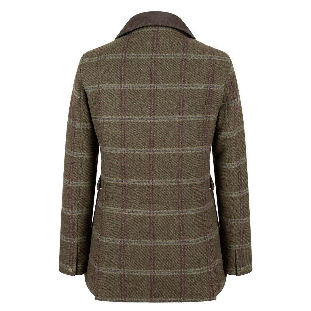 Hoggs of Fife Musselburgh Ladies Tweed Field Coat #colour_bracken-tweed