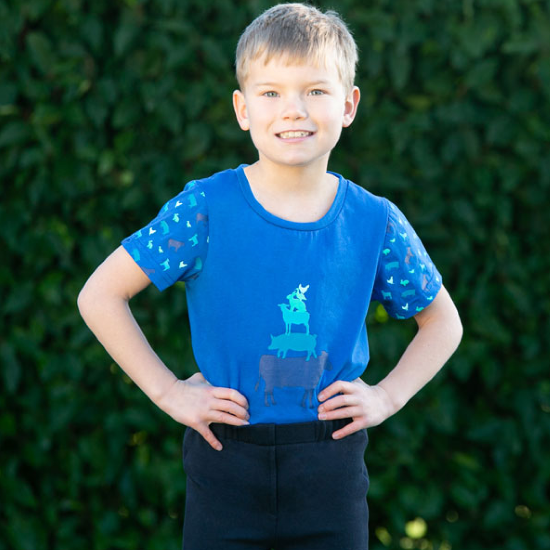 T-Shirt aus der Little Knight Farm-Kollektion