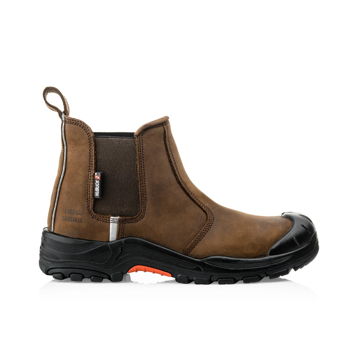 Buckbootz NKZ101BR Safety Dealer Boot #colour_brown