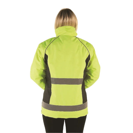 HyVIZ Waterproof Riding Jacket #Colour_yellow