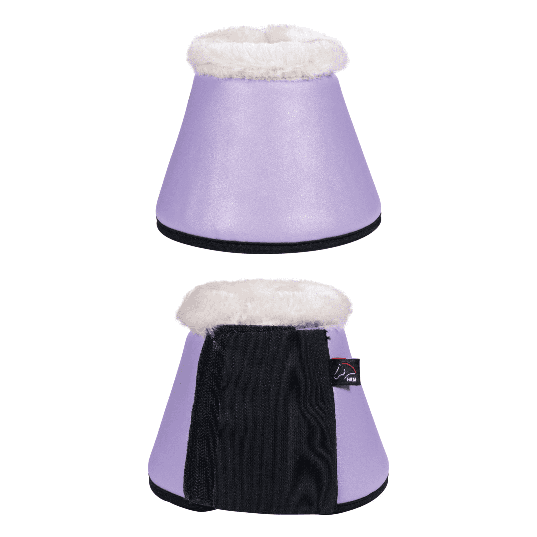 HKM Comfort Premium Fur Overreach Boots #colour_lavender