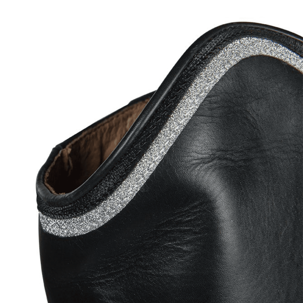HKM Valencia Style Kids Length Stan./N. Riding Boots #colour_black