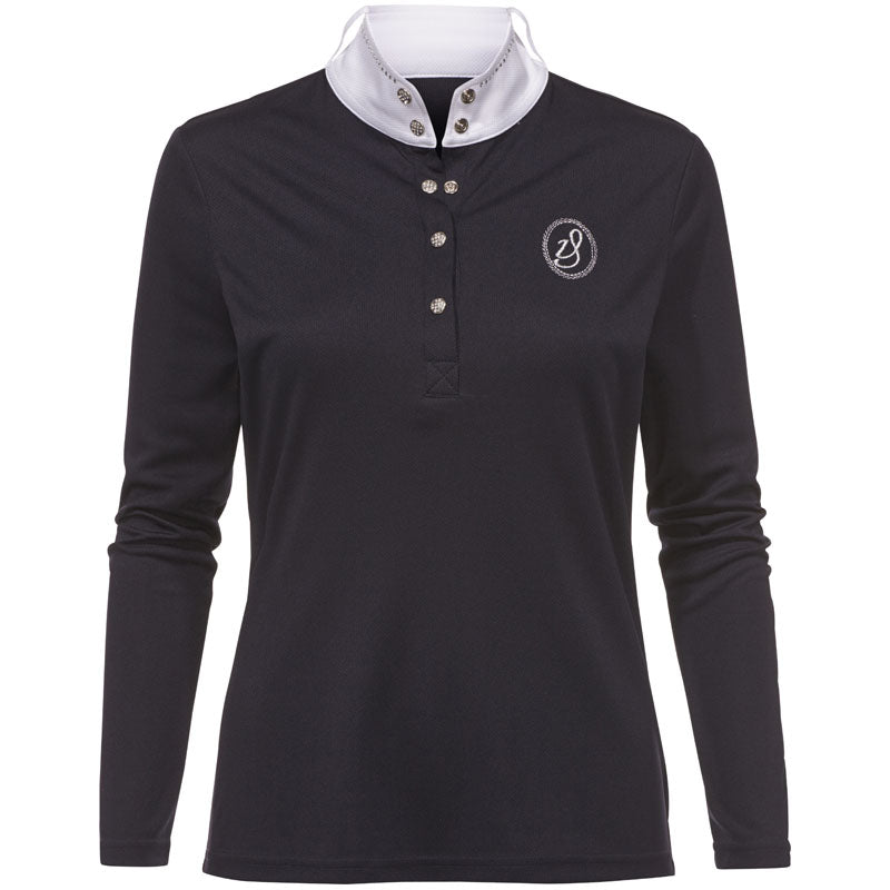 Imperial Riding Starlight Long Sleeve Shirt #colour_navy