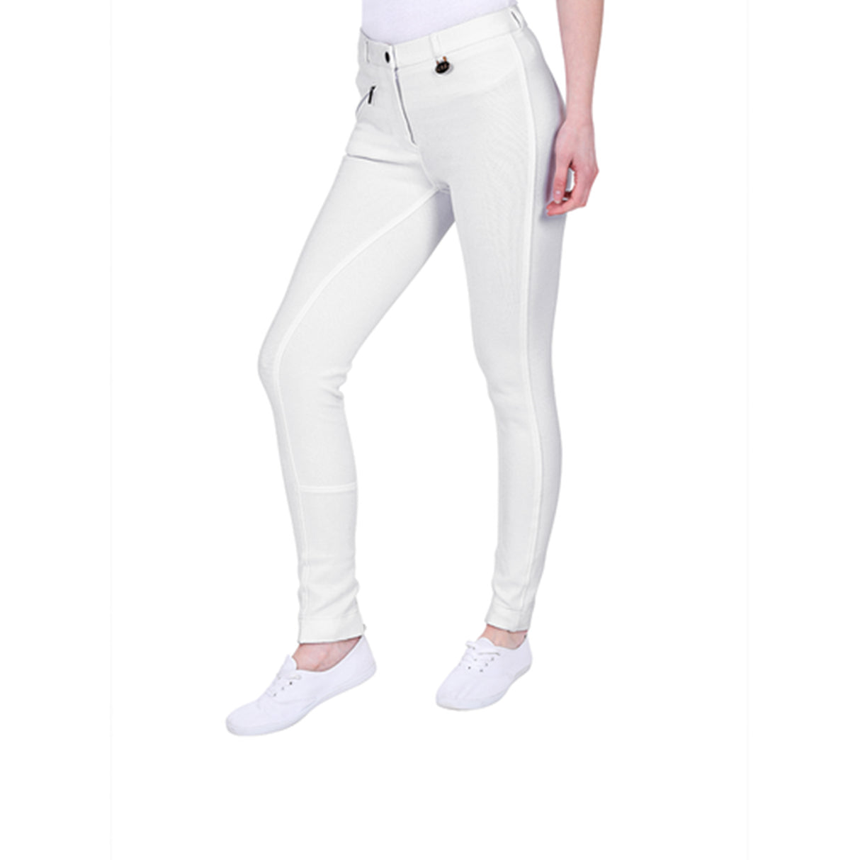GS Equestrian Ellia Jodhpurs à fond intégral en silicone pour enfants