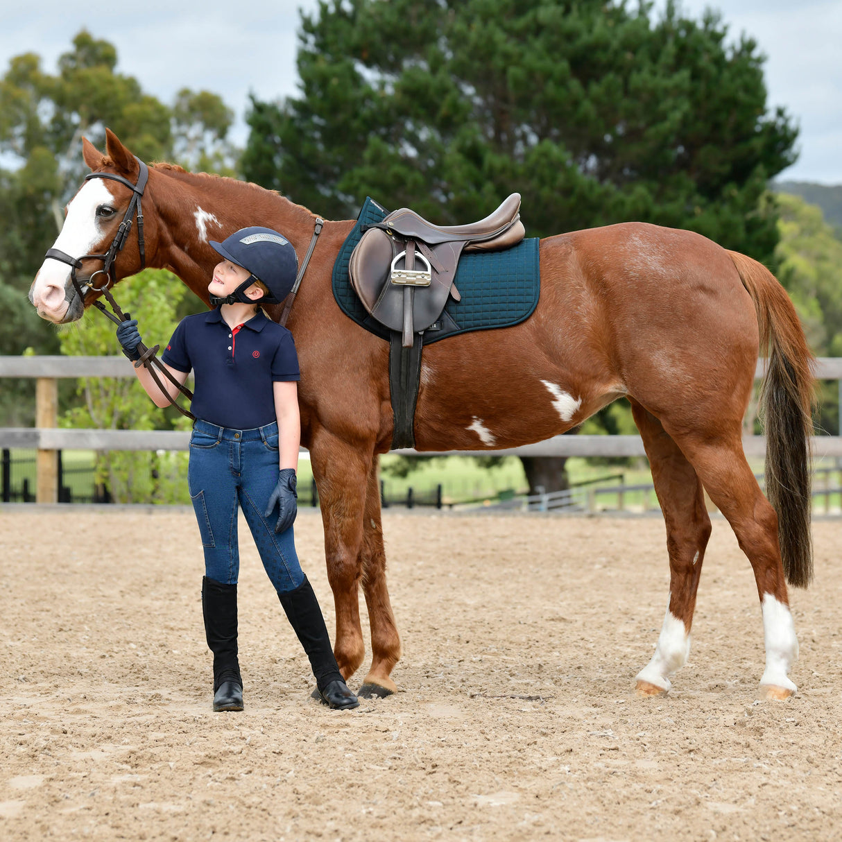 Weatherbeeta Prime All Purpose Saddle Pad #colour_reflecting-pond