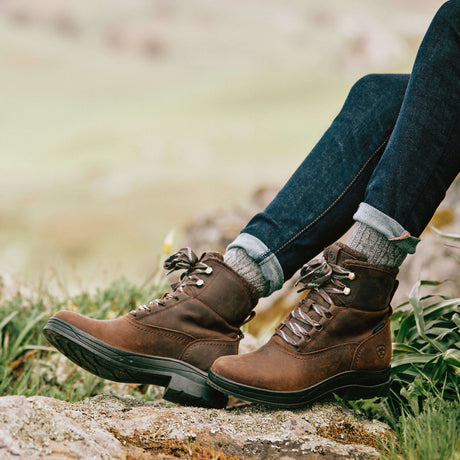 Ariat Women's Harper Waterproof Boot #colour_chocolate