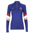 Shires Aubrion Team Long Sleeve Ladies Base Layer #colour_navy