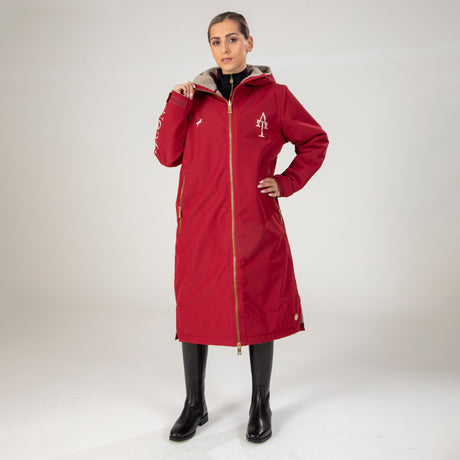 Shires Aubrion Team All Weather Robe #colour_red