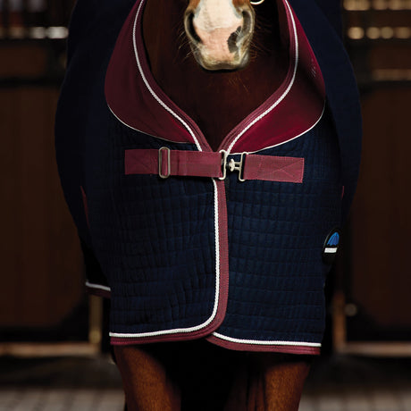 Weatherbeeta Thermocell Cooler Standard Neck #colour_navy-burgundy