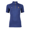 Shires Aubrion Team Young Rider Short Sleeve Base Layer #colour_navy