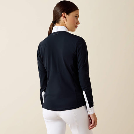 Ariat Women's SolVeil Show Shirt - Show Navy