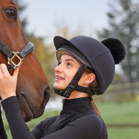 Shires Karben Icon ALX Jockey Skull #colour_black