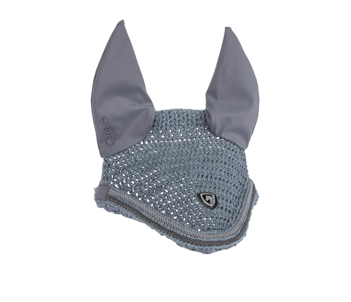 Shires ARMA Ear Bonnet #colour_grey