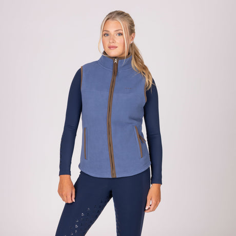 Shires Aubrion Core Ladies Fleece Gilet #colour_blue