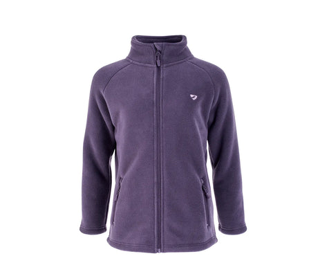 Shires Aubrion Young Rider Restore Full Zip Fleece #colour_purple