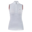 Shires Aubrion Arcaster Young Rider Sleeveless Shirt #colour_white