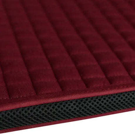 Weatherbeeta Prime Air-Tec Dressage Saddle Pad #colour_burgundy