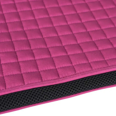 Weatherbeeta Prime Air-Tec Jump Shaped Saddle Pad #colour_bright-magenta