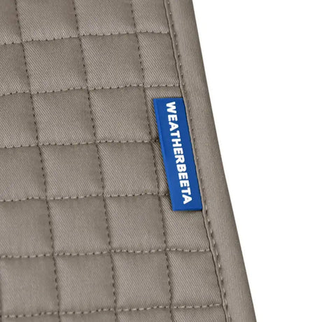 Weatherbeeta Prime Air-Tec Jump Shaped Saddle Pad #colour_natural-clay