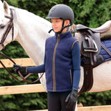 Shires Aubrion Core Young Rider Fleece Gilet #colour_navy
