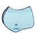 Weatherbeeta Suede Elite Air-Tec Jump Shaped Saddle Pad #colour_aqua