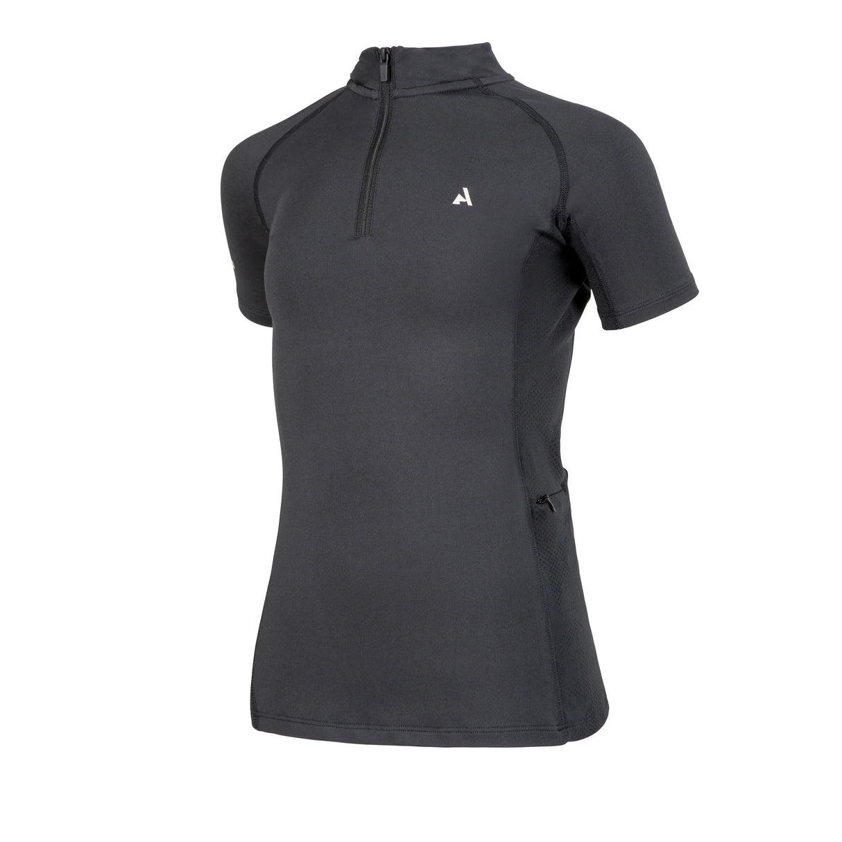 Shires Aubrion Young Rider React Short Sleeve Base Layer #colour_shadow