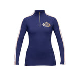 Shires Aubrion Ladies Team Long Sleeve Base Layer #colour_midnight