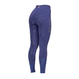 Shires Aubrion Ladies Team Riding Tights #colour_midnight