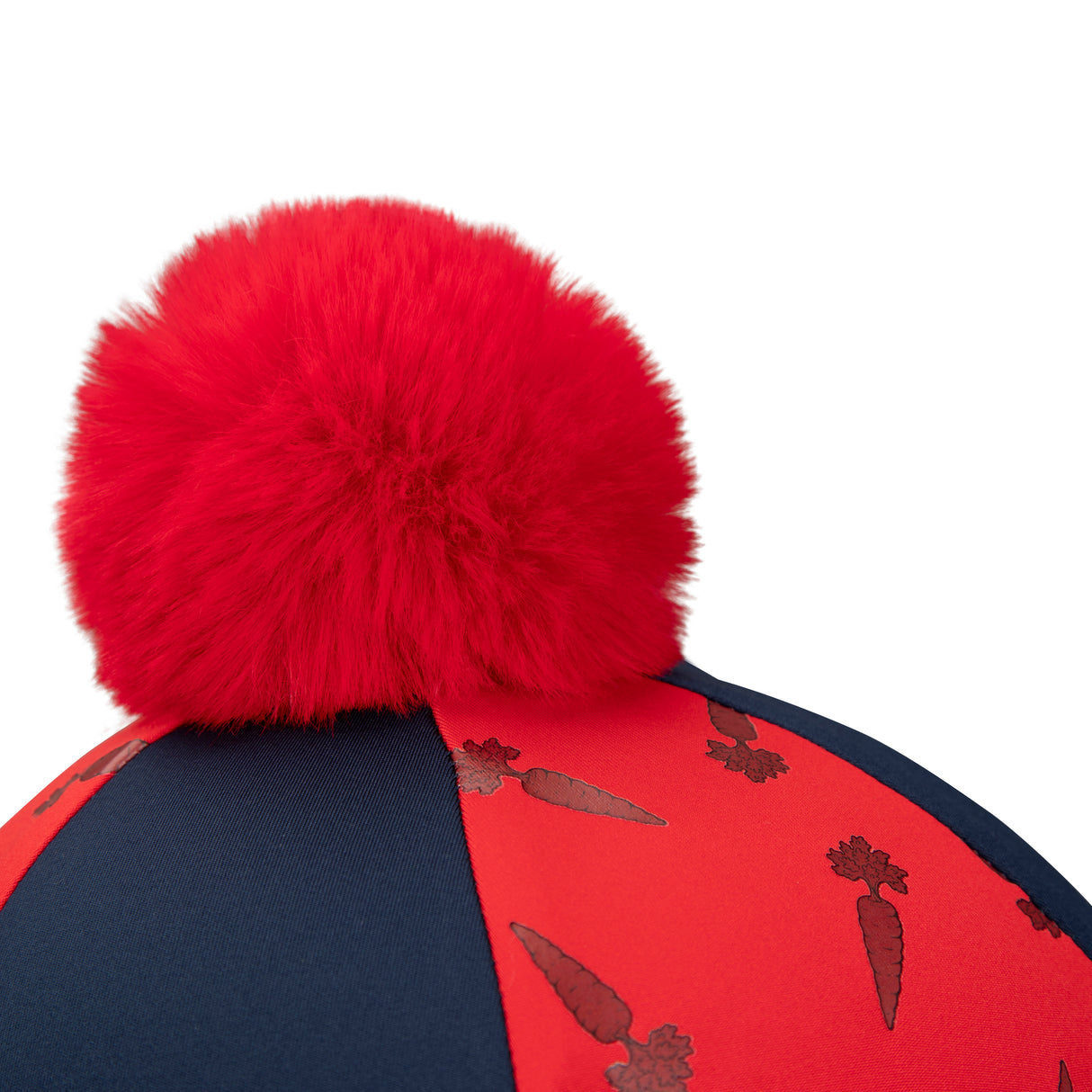 Shires Winnie & Me Hat Silk #colour_navy-red