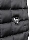 Shires ARMA Eltar Satin Dressage Saddlecloth #colour_black