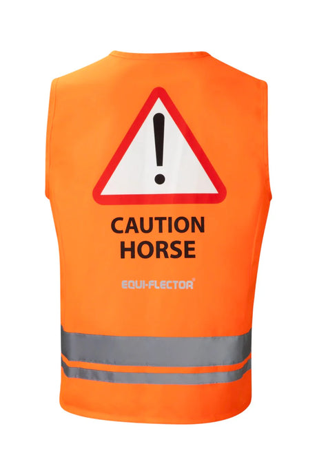 Shires EQUI-FLECTOR® Safety Vest #colour_orange