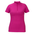 Shires Aubrion Ladies React Short Sleeve Base Layer #colour_fuchsia