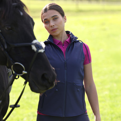 Shires Aubrion React Ladies Gilet #colour_midnight