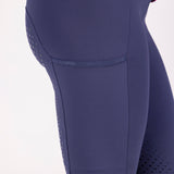 Shires Aubrion Ladies React Rythm Riding Tights #colour_kingfisher